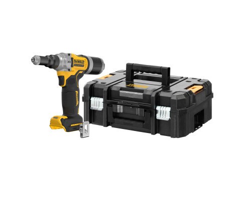 Заклепувальник DeWALT 18 В XR Li-Ion, 20 kN, d.закл.=4.8-6.4 мм (без АКБ та ЗП) (DCF414NT)