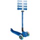 Самокат Globber Go Up Active 1+ до 20/50 кг Led синій/темно-синій (744-100)
