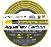 Шланг для поливу 2E AquaFlex Carbon 3/4