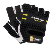 Рукавички для фітнесу Power System PS-2100 Basic EVO Black/Yellow Line XXL (PS_2100E_XXL_Black/Yellow)