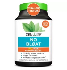 Пробіотики Zenwise Усунення здуття живота та газоутворення, NO BLOAT, 160 (ZNW72050)