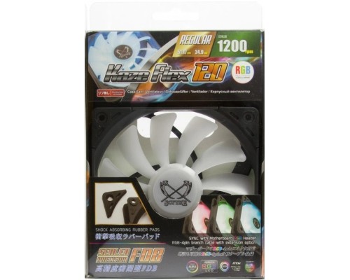 Кулер до корпусу Scythe Kaze Flex 120 RGB Fan (SU1225FD12MR-RH)