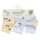 Шкарпетки дитячі Bibaby набір з рибками (68361-0-1B-blueyellow)