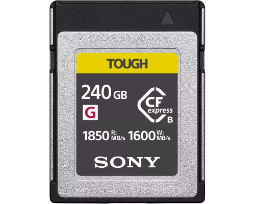 Карта пам'яті Sony 240GB CFexpress Type B Tough (CEBG240T.CE7) Карта пам'яті Sony 240GB CFexpress Type B Tough (CEBG240T.CE7)