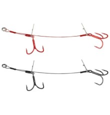 Оснащення Savage Gear Carbon 49 Double Stinger 1/0 11.5 cm 16kg (2 шт/уп.) (1854.04.29)