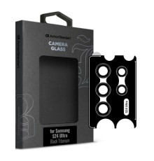 Скло захисне Armorstandart Camera glass Supreme Black Icon Samsung S24 Ultra Black Titanium (ARM76602)