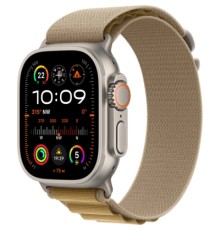 Смарт-годинник Apple Watch Ultra 2 2024 GPS + Cellular 49mm Natural Titanium Case with Tan Alpine Loop - Small (MX4E3UL/A)
