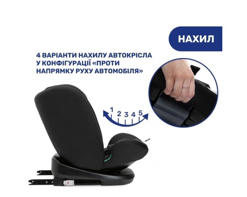 Автокрісло Chicco Mokita Air i-Size Чорне (87034.72)