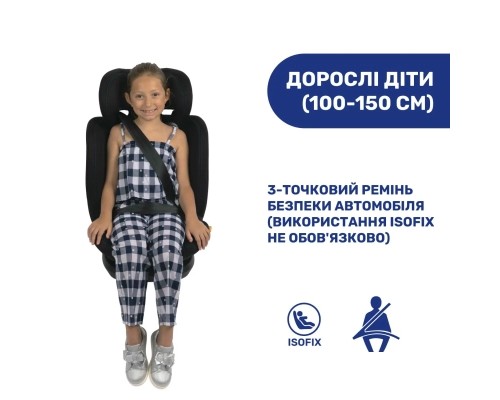 Автокрісло Chicco Mokita Air i-Size Чорне (87034.72)