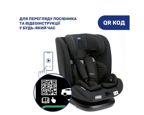 Автокрісло Chicco Mokita Air i-Size Чорне (87034.72)