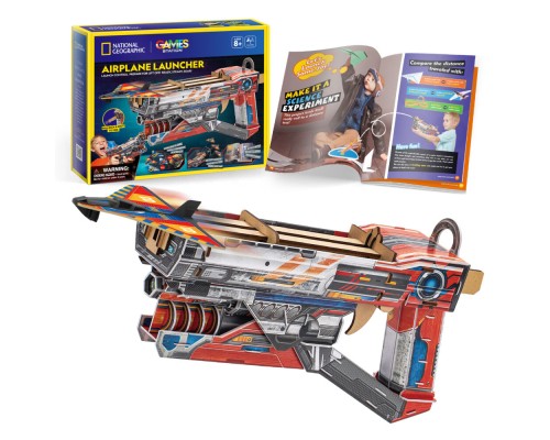 Пазл Cubic Fun Набір для моделювання STEM Пускова установка для літаків (DS1091h)