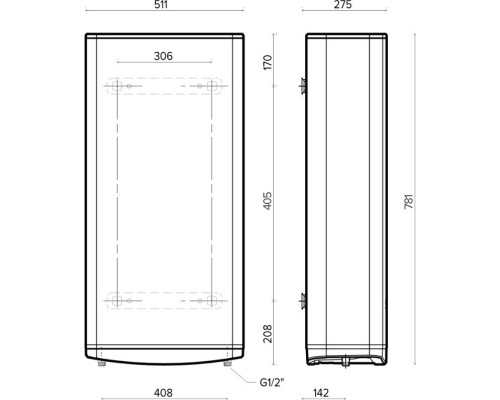 Бойлер Ariston VELIS TECH 50 EU (3100917)