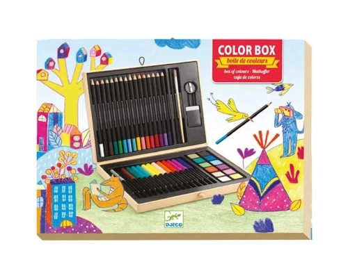 Набір для творчості Djeco Малювання Кольорова коробка (DJ08797)