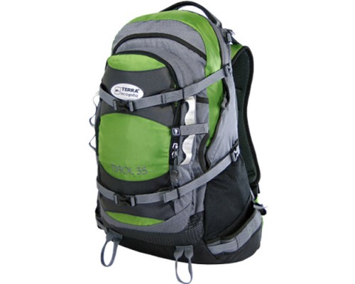 Рюкзак туристичний Terra Incognita Tirol 35 green / gray (4823081500742)