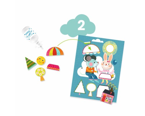 Набір для творчості Djeco Котик та його друзі (DJ09292)