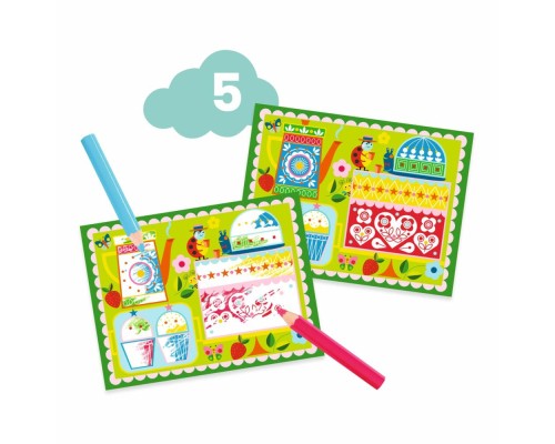 Набір для творчості Djeco Котик та його друзі (DJ09292)