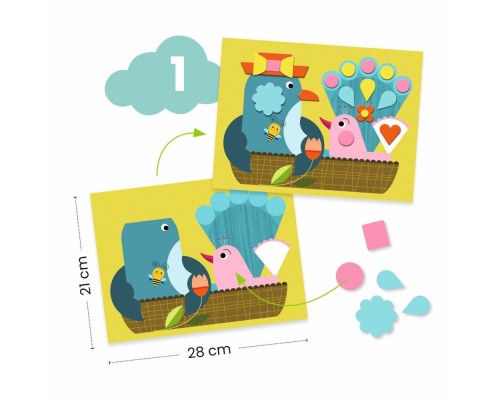 Набір для творчості Djeco Котик та його друзі (DJ09292)