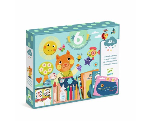 Набір для творчості Djeco Котик та його друзі (DJ09292)
