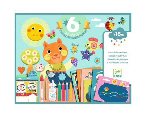 Набір для творчості Djeco Котик та його друзі (DJ09292)