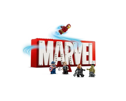 Конструктор LEGO Super Heroes Логотип і мініфігурки MARVEL (76313)