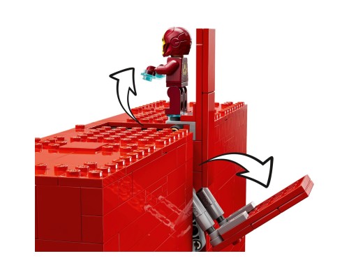 Конструктор LEGO Super Heroes Логотип і мініфігурки MARVEL (76313)