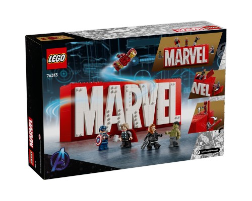 Конструктор LEGO Super Heroes Логотип і мініфігурки MARVEL (76313)