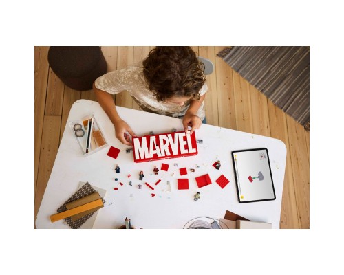 Конструктор LEGO Super Heroes Логотип і мініфігурки MARVEL (76313)
