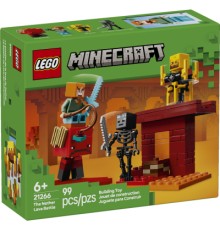 Конструктор LEGO Minecraft Битва з лавою у Незері (21266)