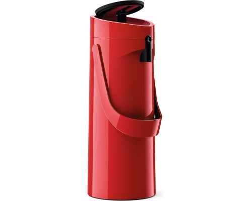 Термос Tefal Ponza Pump, 1.9л, пластик, скло, червоний (K3140314)