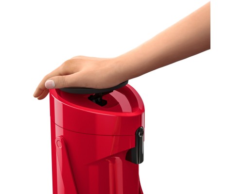 Термос Tefal Ponza Pump, 1.9л, пластик, скло, червоний (K3140314)