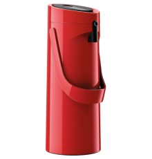 Термос Tefal Ponza Pump, 1.9л, пластик, скло, червоний (K3140314)