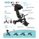 Дитячий велосипед Globber Explorer Trike 4 в 1, синій (634-100)