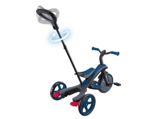 Дитячий велосипед Globber Explorer Trike 4 в 1, синій (634-100)