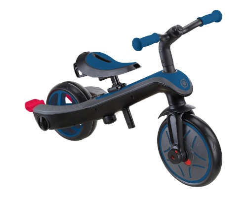 Дитячий велосипед Globber Explorer Trike 4 в 1, синій (634-100)