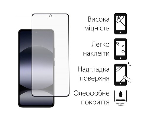 Чохол до мобільного телефона Dengos Kit Xiaomi Redmi Note 14 case Carbon + glass (Purple) (DG-KM-129)