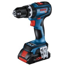 Шуруповерт Bosch GSB 18V-90 C 18В 2х4Агод 3664Нм 0-6300-2100обхв 1.2кг (0.601.9K6.104)