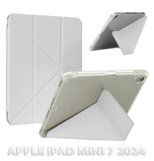 Чохол до планшета BeCover Ultra Slim Origami Transparent Apple iPad Mini 7 2024 Gray (712935)