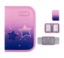 Пенал Kite 622 Sparkling, 1 відділення, 2 відвороти (K25-622-1)