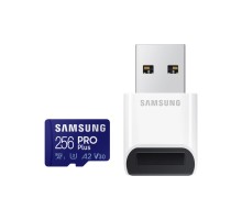 Карта пам'яті Samsung 256GB microSDXC class 10 UHS-I U3 V30 Pro Plus (MB-MD256SB/WW)