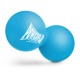 Масажний м'яч PowerPlay PP-4355 Silicone Lacrosse Peanut Ball (6.3х12.6см) Синій (PP-4355_Blue)