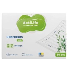 Пелюшки для малюків ActiLife Med Basic 60 х 60, 30 шт (4820174981471)