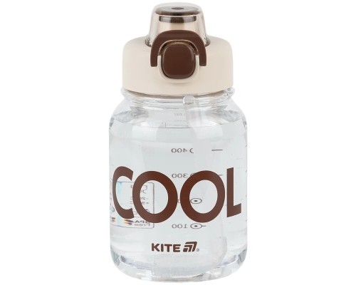 Поїльник-непроливайка Kite 700 мл, біло-коричнева (K25-1217-1)