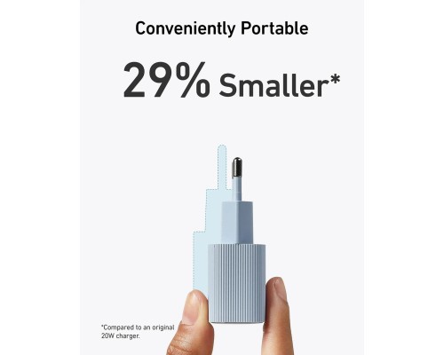 Зарядний пристрій Anker PowerPort 511 Nano IV 30W USB-C White (A2337G21)