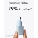 Зарядний пристрій Anker PowerPort 511 Nano IV 30W USB-C White (A2337G21)