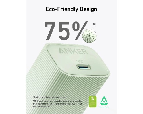 Зарядний пристрій Anker PowerPort 511 Nano IV 30W USB-C White (A2337G21)