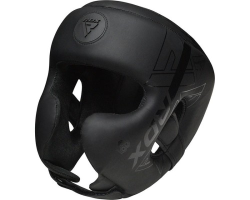 Боксерський шолом RDX F6 Kara Matte Black M (HGR-F6MB-M)