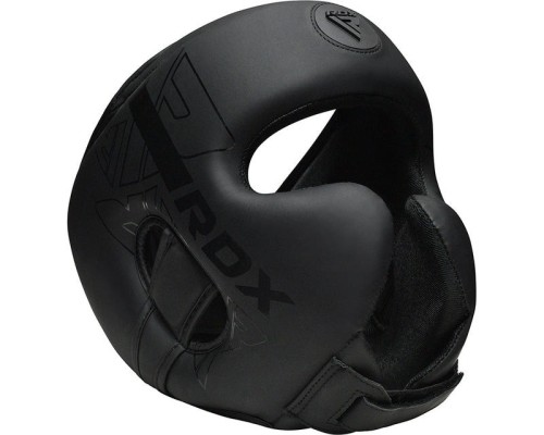 Боксерський шолом RDX F6 Kara Matte Black M (HGR-F6MB-M)