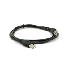 Дата кабель USB 2.0 AM/AM 1.5m black Ritar (YT-AM/AM-1.5TBk)