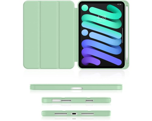 Чохол до планшета BeCover Direct Charge Pen with Apple Pencil Holder iPad Mini 7 2024 Green (712460)