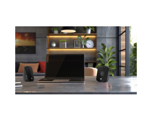 Акустична система REAL-EL S-25 USB Black (EL121100022)